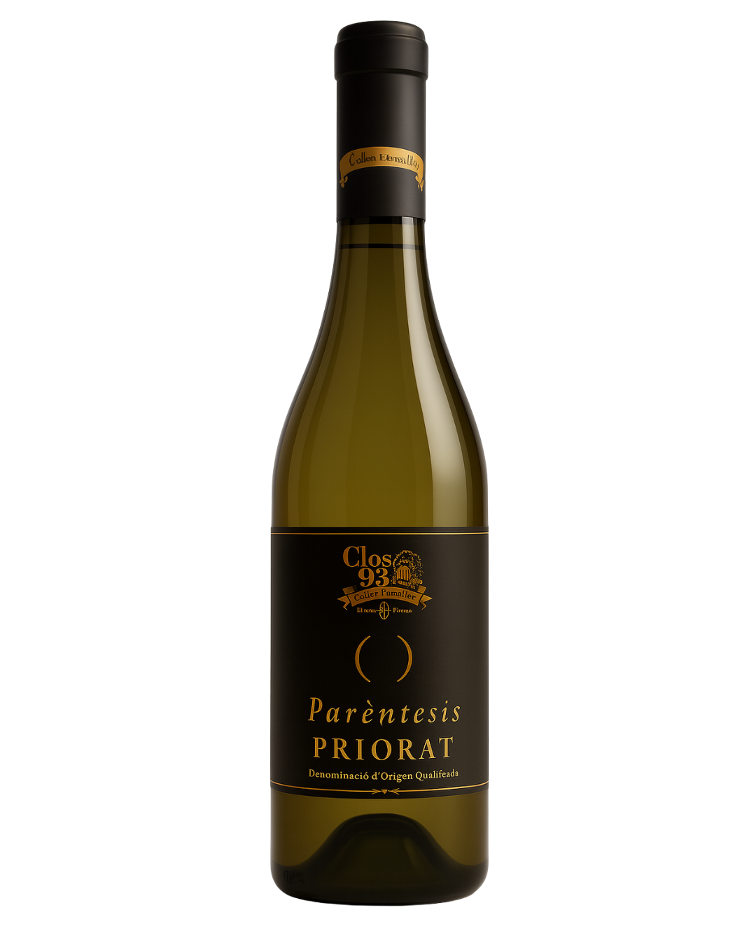 ampolla de vi del Parèntesis de la DOQ Priorat